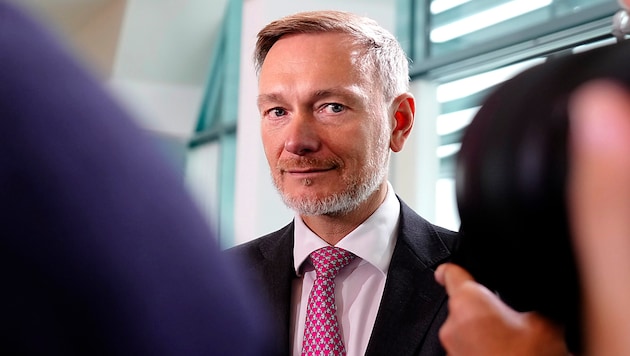 Former Finance Minister Christian Lindner (Bild: AP)