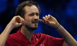 Daniil Medwedew kann weiter auf einen Halbfinaleinzug hoffen.