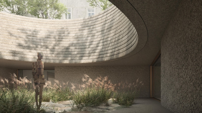 An atrium is planned for the inner courtyard. (Bild: Filippo Bolognese Images)