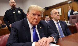 Trump im New Yorker Gerichtssaal