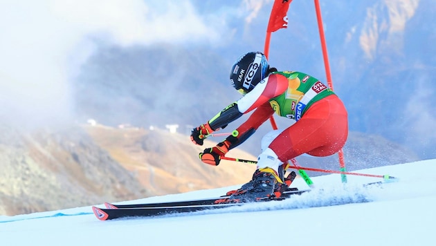 Julia Scheib impressed with third place at the RTL opener in Sölden (Bild: Birbaumer Christof/Christof Birbaumer)