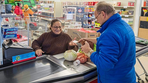 Immer mehr Kunden nutzen das Angebot der Vinzimärkte, hier in Graz. (Bild: Juergen Fuchs)