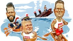 So sieht „Krone“-Karikaturist Milan A. Ilic die Situation in der SPÖ.  (Bild: Milan Ilic)