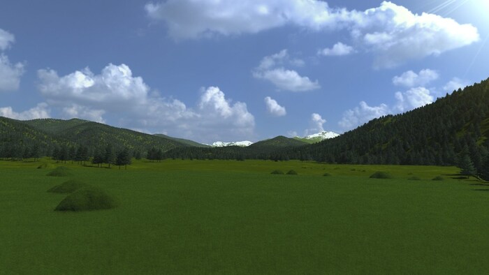 This is what the burial mounds look like animated