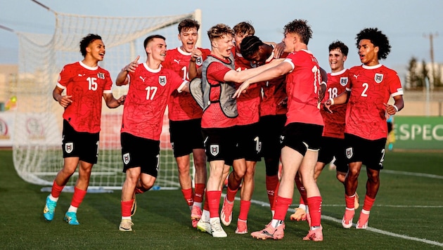 Die jetzige U18 jubelte im vergangenen Sommer bei der U17-EM. (Bild: Tugrul Karacam)