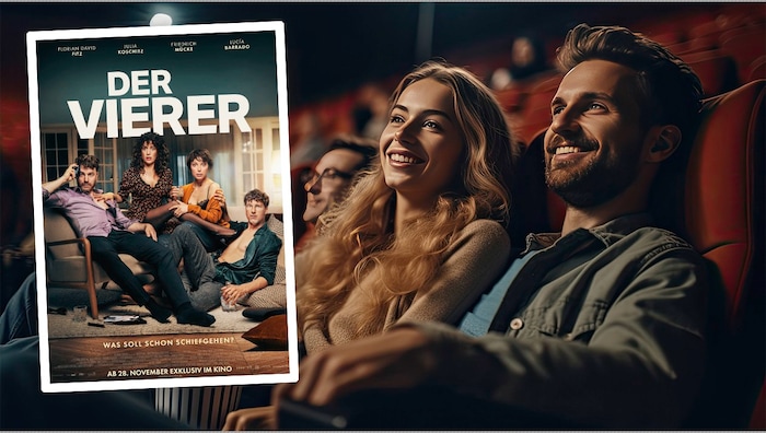 "Der Vierer" opens exclusively in cinemas on 28.11.