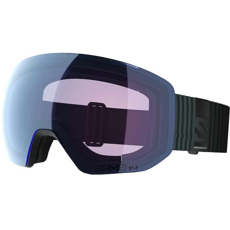 Die Radium Pro S SIGMA Photo Skibrille wurde speziell für Frauen und Outdoor-Enthusiasten mit einem schmaleren Gesicht entwickelt. (Bild: Salomon)