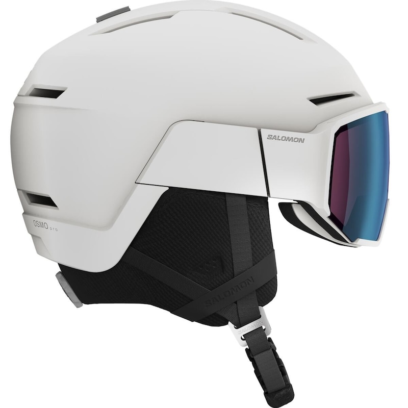 Salomons All-in-One-Visierhelm Osmo Pro SIGMA™ Photo bietet die perfekte Kombination aus Funktionalität, Komfort und Style. (Bild: Salomon)