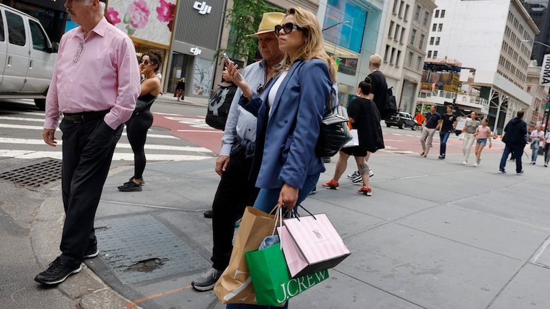 Fifth Avenue, Manhattan, New York (Bild: APA/Getty Images via AFP/GETTY IMAGES/Michael M. Santiago)