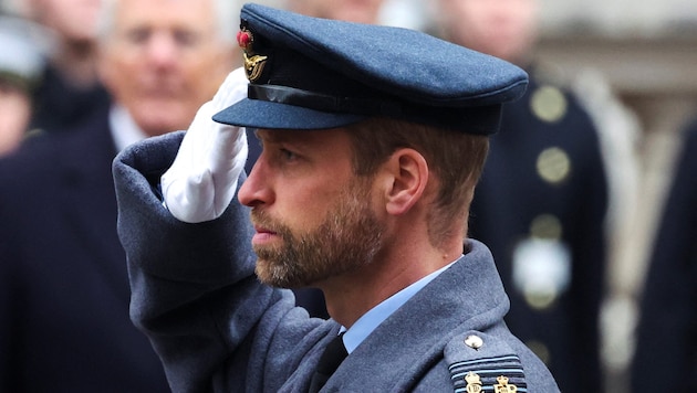 Prince William has been heavily criticized for his private income. (Bild: APA Pool/AFP/POOL/Toby Melville)