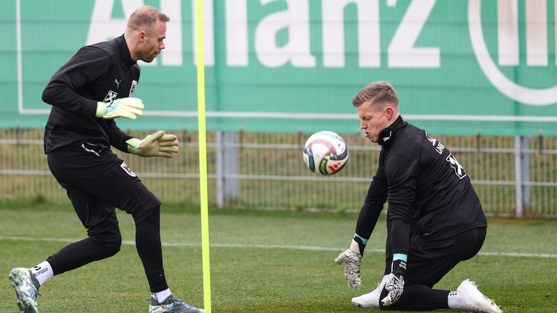 Alexander Schlager (l.) und Patrick Pentz (Bild: GEPA)