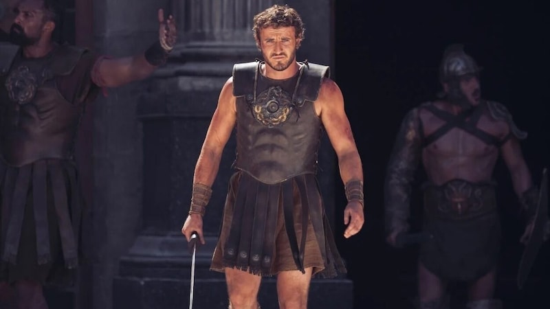 Schauspieler Paul Mescal als Lucius in „Gladiator II“.  (Bild: Paramount Pictures Germany)