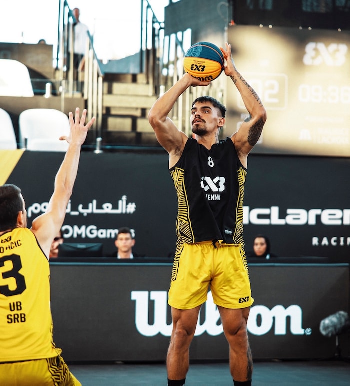 Fabio Söhnel in Aktion für das Team Vienna.