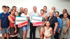 Die Bürgerinitiative „Felixdorf statt FelixSTADT“ wird im Jänner zur Gemeinderatswahl antreten.  (Bild: ZVG)