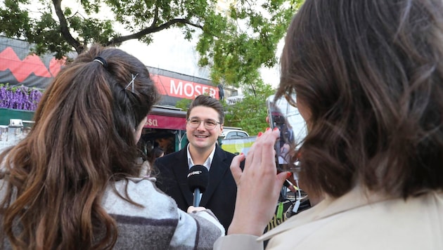 Niko Swatek in a video interview with the "Krone". (Bild: Radspieler Jürgen)