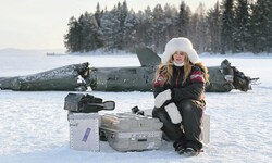 Willkommen im eisigen Lappland: Oona Airola zeigt sich unbeeindruckt frostresistent als selbst ...
