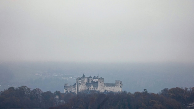 The fog rises during the day, but recently the blanket has remained thick. (Bild: Tröster Andreas)