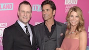 Dave Coulier, hier mit seinen „Full House“-Kollegen John Stamos und Lori Loughlin, hat eine ...