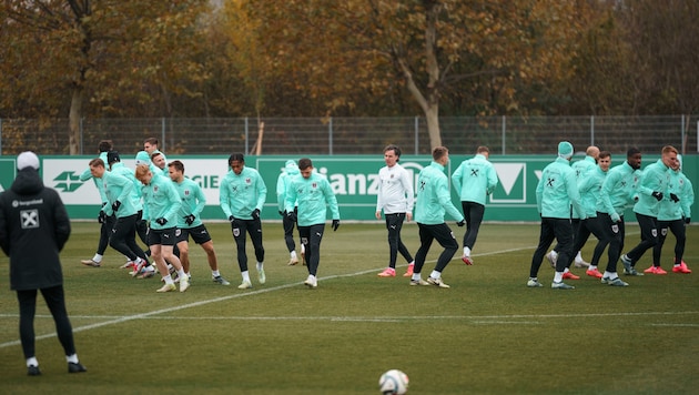 Das ÖFB-Team ist bereit für Kasachstan. (Bild: GEPA pictures)