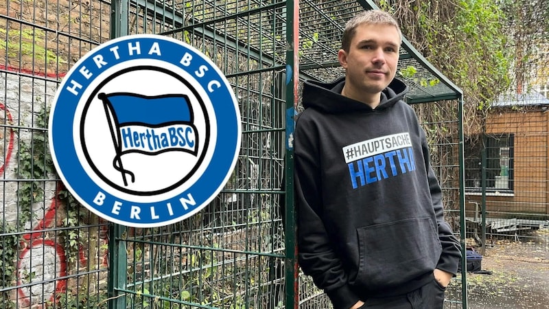 Stepan Timoshin will Hertha-Boss werden. (Bild: Franziska BREININGER, Henrik MERTENS / SIDTV / SID)