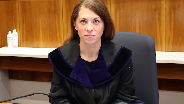The presiding judge Andrea Schwinger-Wagner