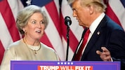 Schon während der Siegesrede bedankte sich Trump bei seiner bis dahin eher unbekannten ...