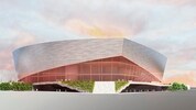So soll die Arena laut den letzten von vielen Visualisierungen einmal aussehen.