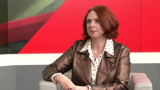 Ursula Bazant in an interview with krone.tv (Bild: krone.tv)