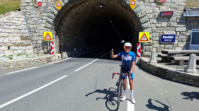 Mattersberger wagte heuer einen Angriff auf die Großglockner Hochalpenstraße und bewältigte ...