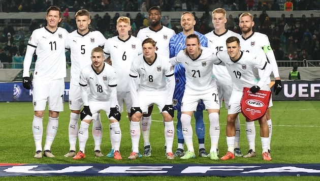 Österreichs Fußball-Nationalteam (Bild: GEPA)