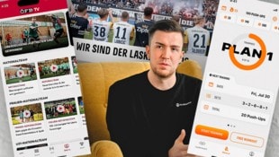 Von Florian Gschwandtner über den ÖFB bis hin zum LASK: Der Kundenstock von „Ahoi Kapptn!“ – hier Mitgründer Gregor Pichler – ist breit gefächert. (Bild: Krone KREATIV/Markus Wenzel, zVg)