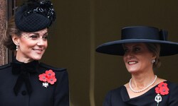 Prinzessin Kate und Herzogin Sophie sollen sich am Remembrance Sunday über Prinz Williams Bart ...