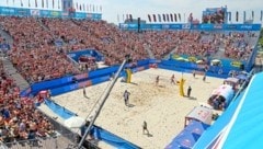 Das Beach-Spektakel begeisterte vor allem auf der Donauinsel die Massen. (Bild: Gradwohl Gerhard/KRONENZEITUNG FOTO GERHARD GRADWOHL)