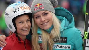 Julia Mancuso (li.) und Lindsey Vonn (Bild: GEPA pictures)