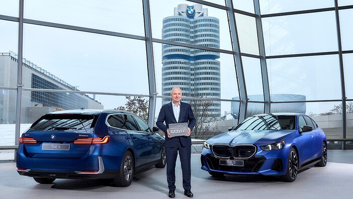 Jochen Goller, Board Member for Customer, Brand and Sales, accepted the award.