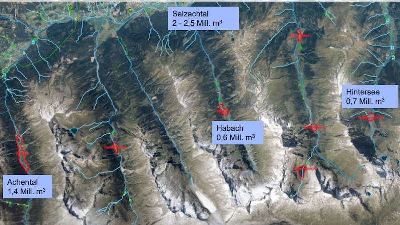 Hier sind Schutzmaßnahmen geplant. (Bild: Land Salzburg)