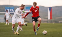 Yanik Spalt (re.) wechselte im September 2023 von der AKA Vorarlberg zum VfB Stuttgart.