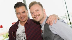 Sänger Andreas Gabalier und sein Bruder Willi Gabalier (Bild: Viennareport)