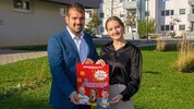 Kilian Brandstätter und Katharina Egger. Sie will die Jungen vor allem online „abholen“.