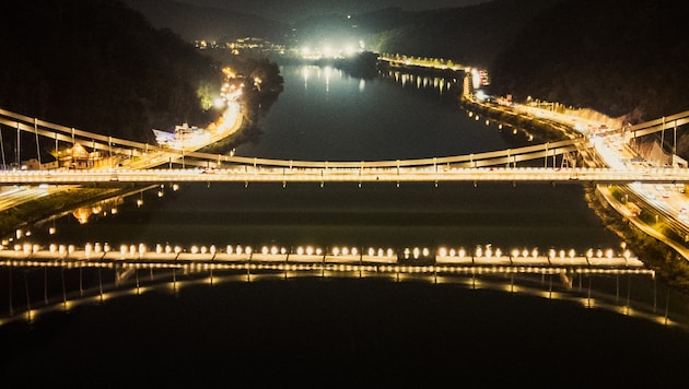 Die neue Donautalbrücke darf nun befahren werden (Bild: Horst Einöder/Flashpictures)