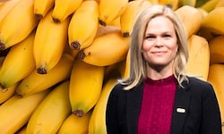 Paulina Brandberg ist eine starke Frau in der schwedischen Politik – nur der Anblick von Bananen ...