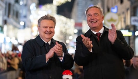 Kammerchef Walter Ruck (r.) mit Wiens Bürgermeister Michael Ludwig: „Das kann keiner ...