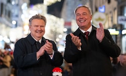 Kammerchef Walter Ruck (r.) mit Wiens Bürgermeister Michael Ludwig: „Das kann keiner ...