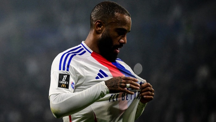 Der „echte“ Lacazette: Lyon-Stürmer Alex Lacazette, der einst auch für Arsenal und Frankreichs ...