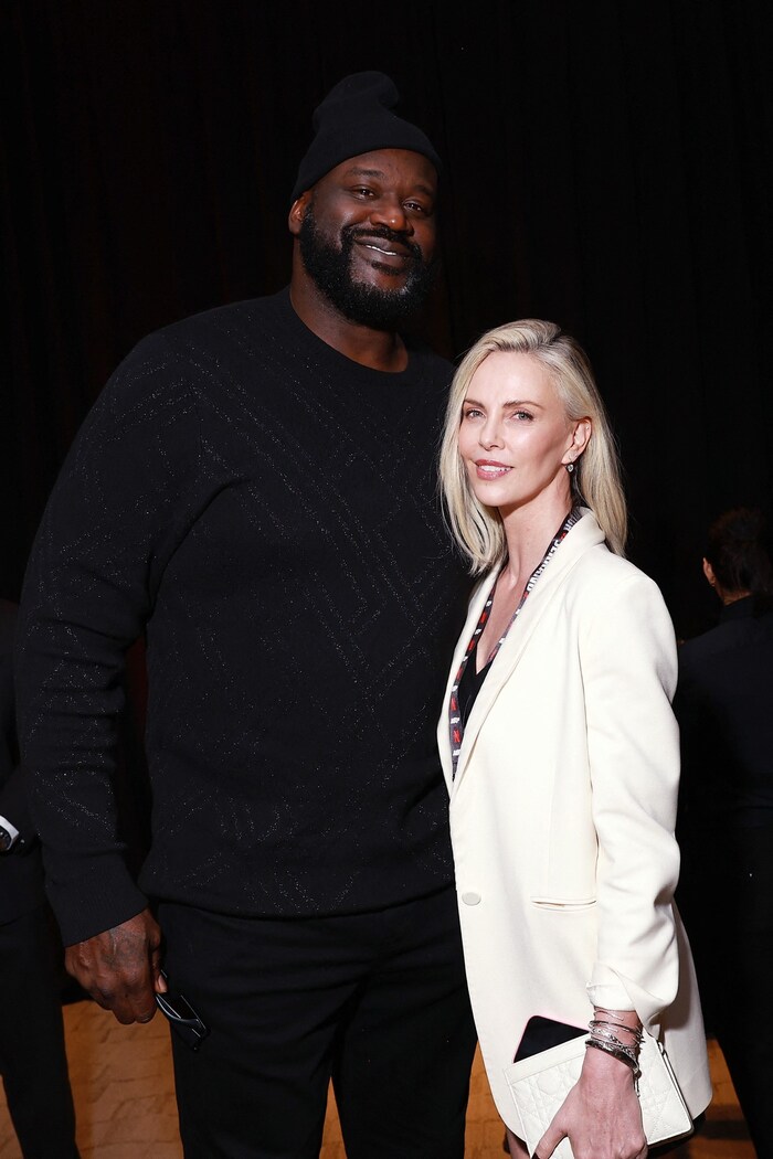 Shaquille O‘Neal und Charlize Theron waren auch mit dabei.