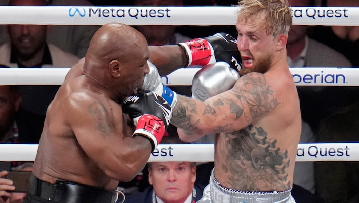 Mike Tyson und Jake Paul schenkten sich nichts.