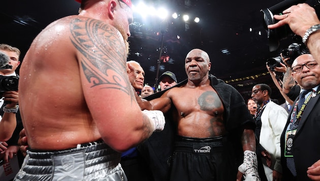 Mike Tyson still hasn't had enough. (Bild: Getty Images/AL BELLO)