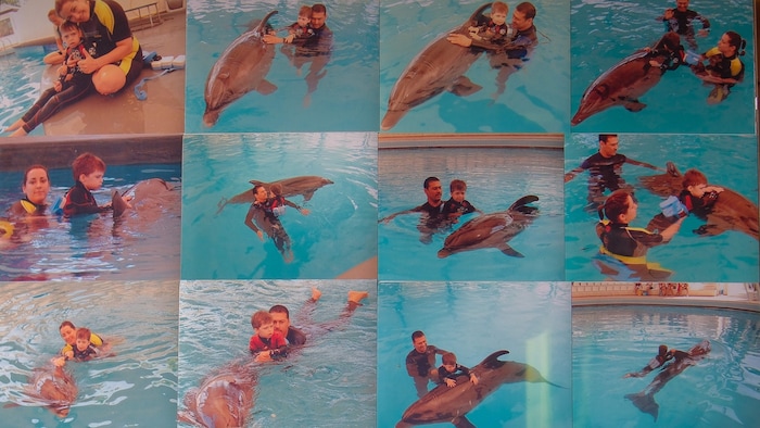 The 16-year-old has a big dream: he would like to undergo dolphin therapy like he did once ...