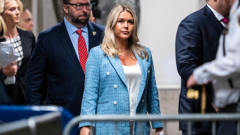 Karoline Leavitt's commitment to Donald Trump has paid off: the campaign spokeswoman has been promoted to White House spokeswoman. (Bild: APA/AFP/POOL/Doug Mills)