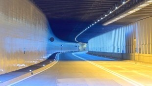 Der Tunnel bleibt ab Samstagnachmittag für den Verkehr gesperrt. 